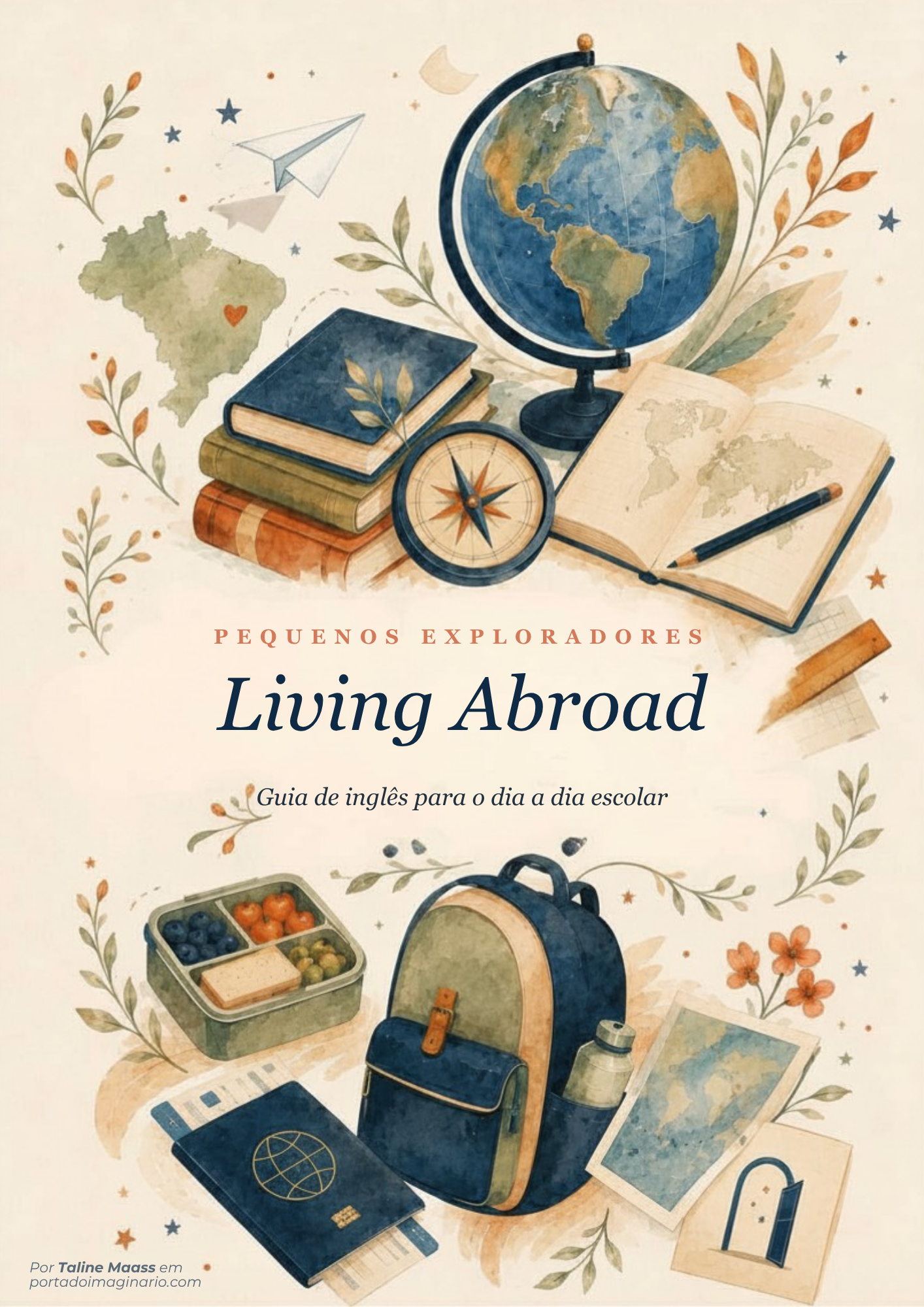 Pequenos Exploradores — Living Abroad: guia de inglês para o dia a dia escolar